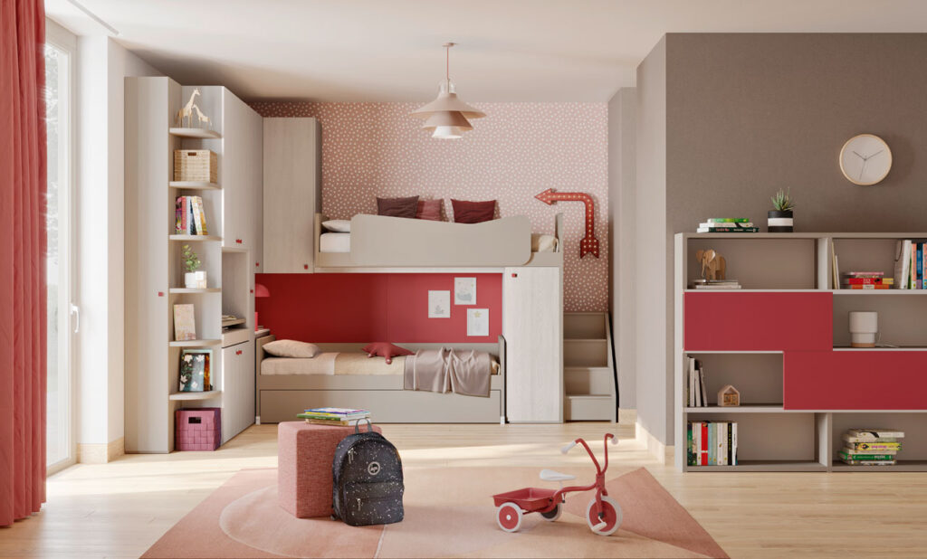Chambre enfant design moderne a Chambery